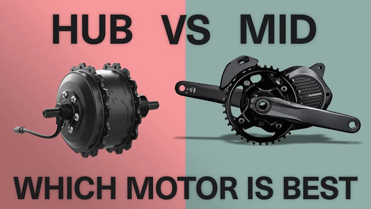 Hub Drive vs Mid Drive E Bike Motors