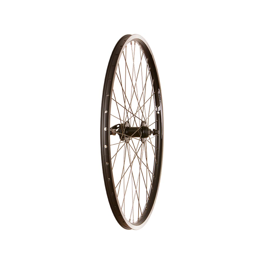 Wheel Shop, Evo Tour 19 Black, Wheel, Front, 26'' / 559, Holes: 36, QR, 100mm, Rim and Disc IS 6-bolt