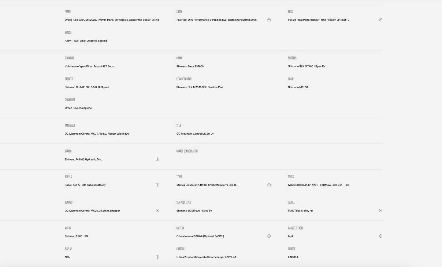 Orbea Rise M20 20mph 2023 Green / Black Large