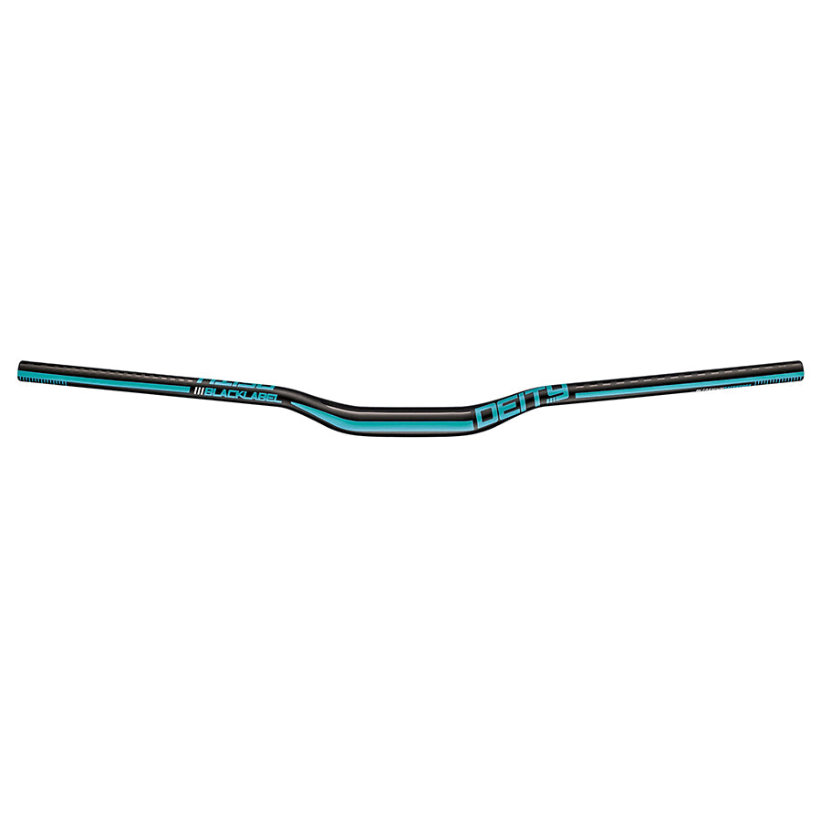 25, MTB Handlebar, Diameter: 31.8mm, 800mm, Rise: 25mm, Turquoise