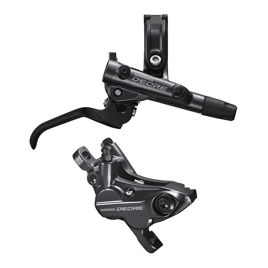 BL-M6100 / BR-M6120, MTB Hydraulic Disc Brake, Rear, Post mount, Disc: Not included, Black