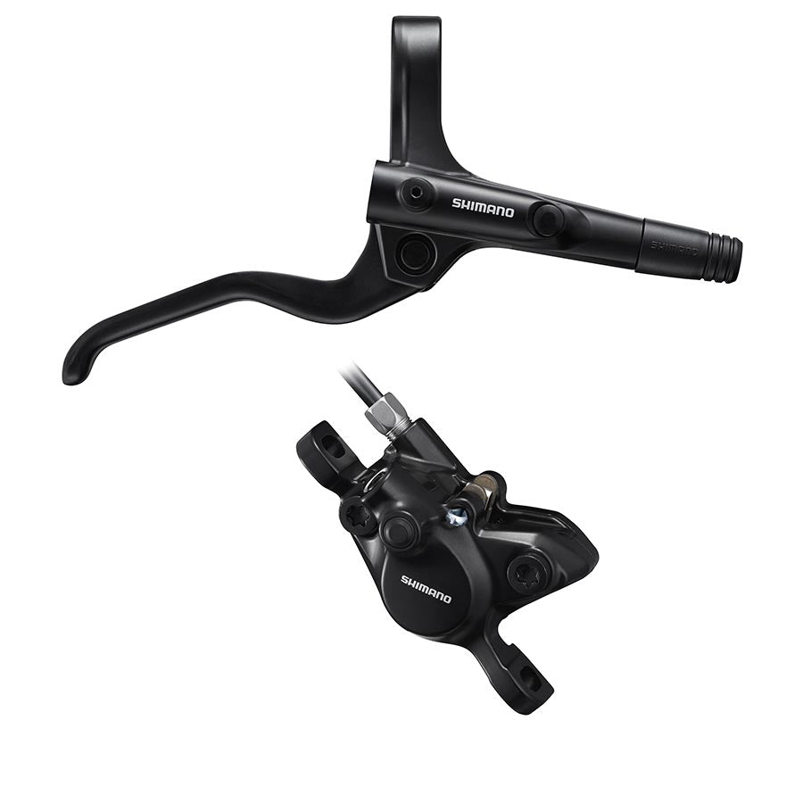 Rear, Post mount, Disc: 160 or 180mm (not included), Black, Set, EMT201KRRXRA170