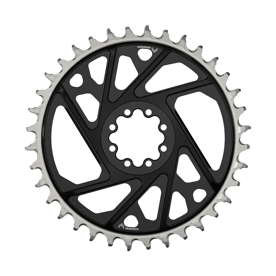 XX 3mm Offset, Chainring, Teeth: 36, Speed: 12, BCD: Direct Mount, Aluminum, Black