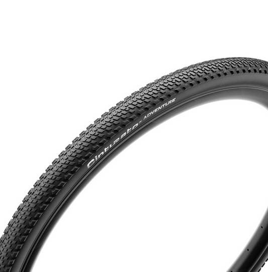 Pirelli, Cinturato Adventure, Gravel Tire, 700x40C, Folding, Tubeless Ready, Pro (Gravel), 60TPI, Black