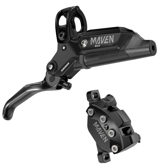SRAM, Maven Silver, MTB Hydraulic Disc Brake, Rear, Post mount, Black