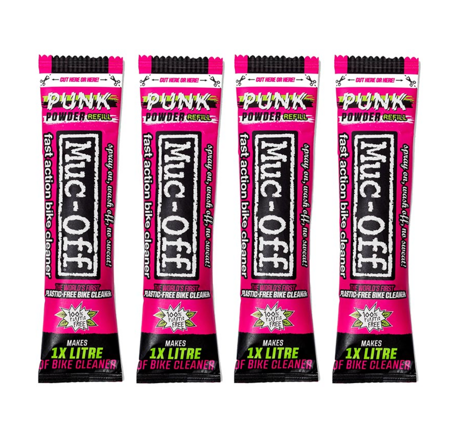Muc-Off, Punk Powder, 4 x 30g