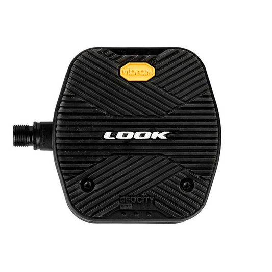 Look, GEO City Grip, Platform Pedals, Body: Composite, 9/16'', Black, Pair