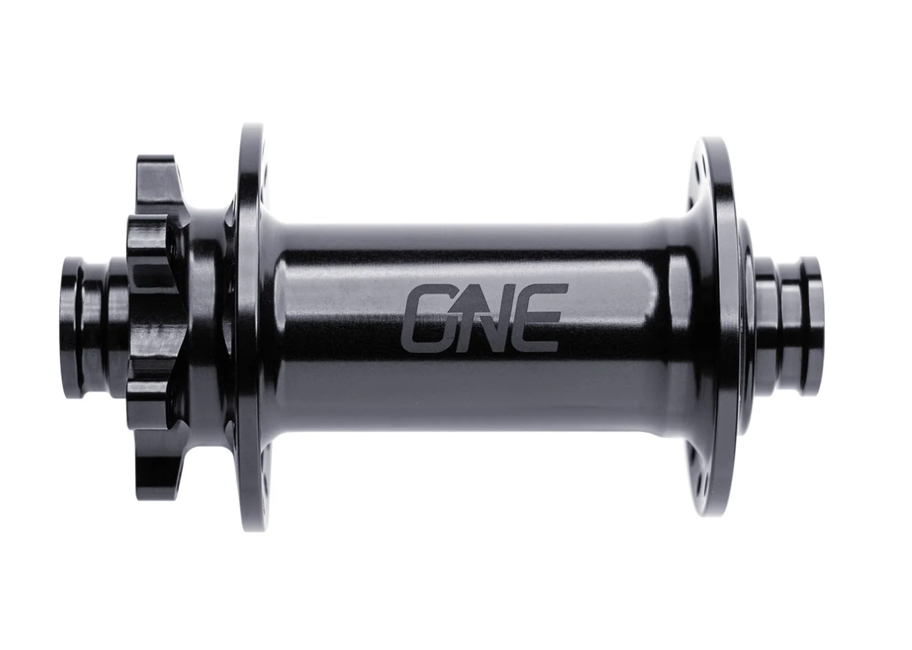 One Up Hub Front Black 32h 15x110