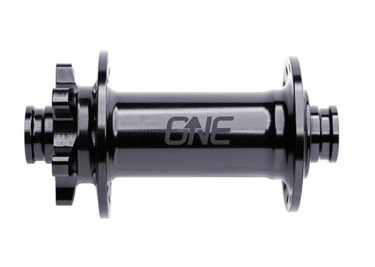 One Up Hub Front Black 32h 15x110
