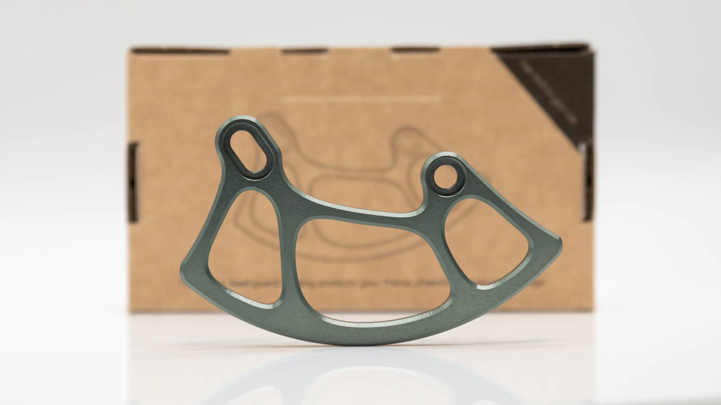 Oak Components Grown Bash Guard 30-34t ISCG05 Lunar Grey
