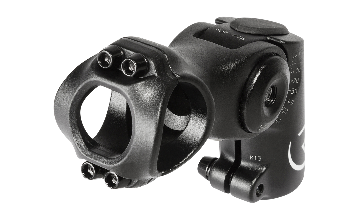 Cube RFR Raised Adjustable Stem Black 31.8 x 80 mm 13414
