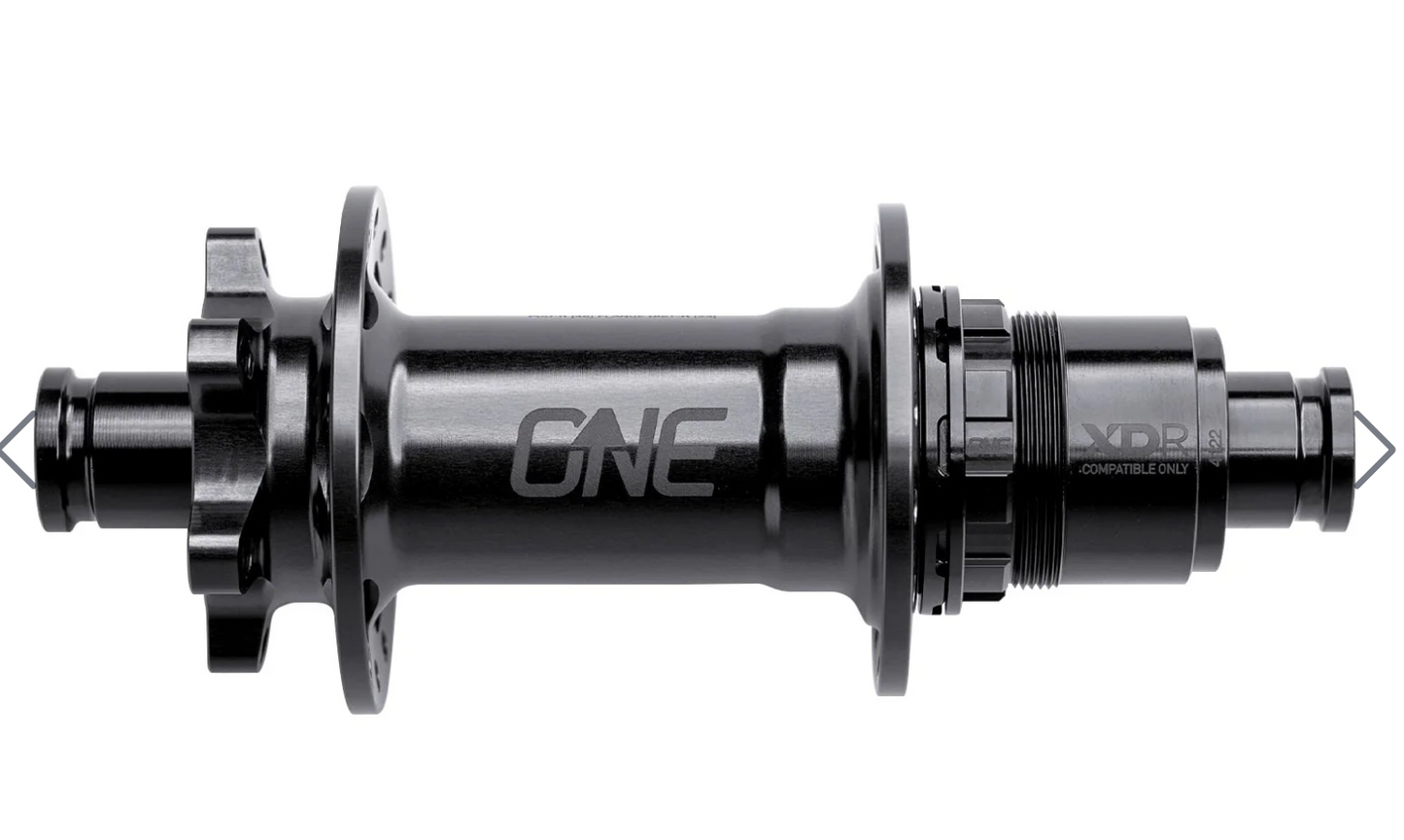 One Up Hub Rear Black 32h 12x148