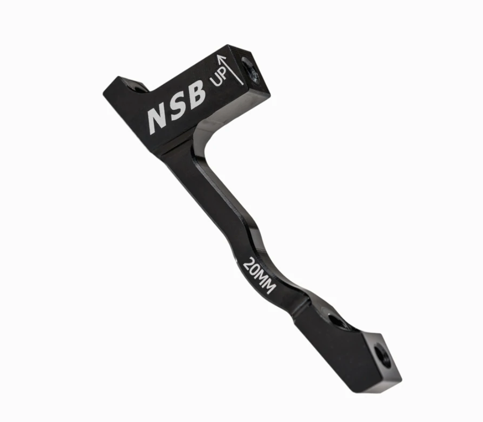 North Shore Billet Post Mount Brake Adaptor Black
