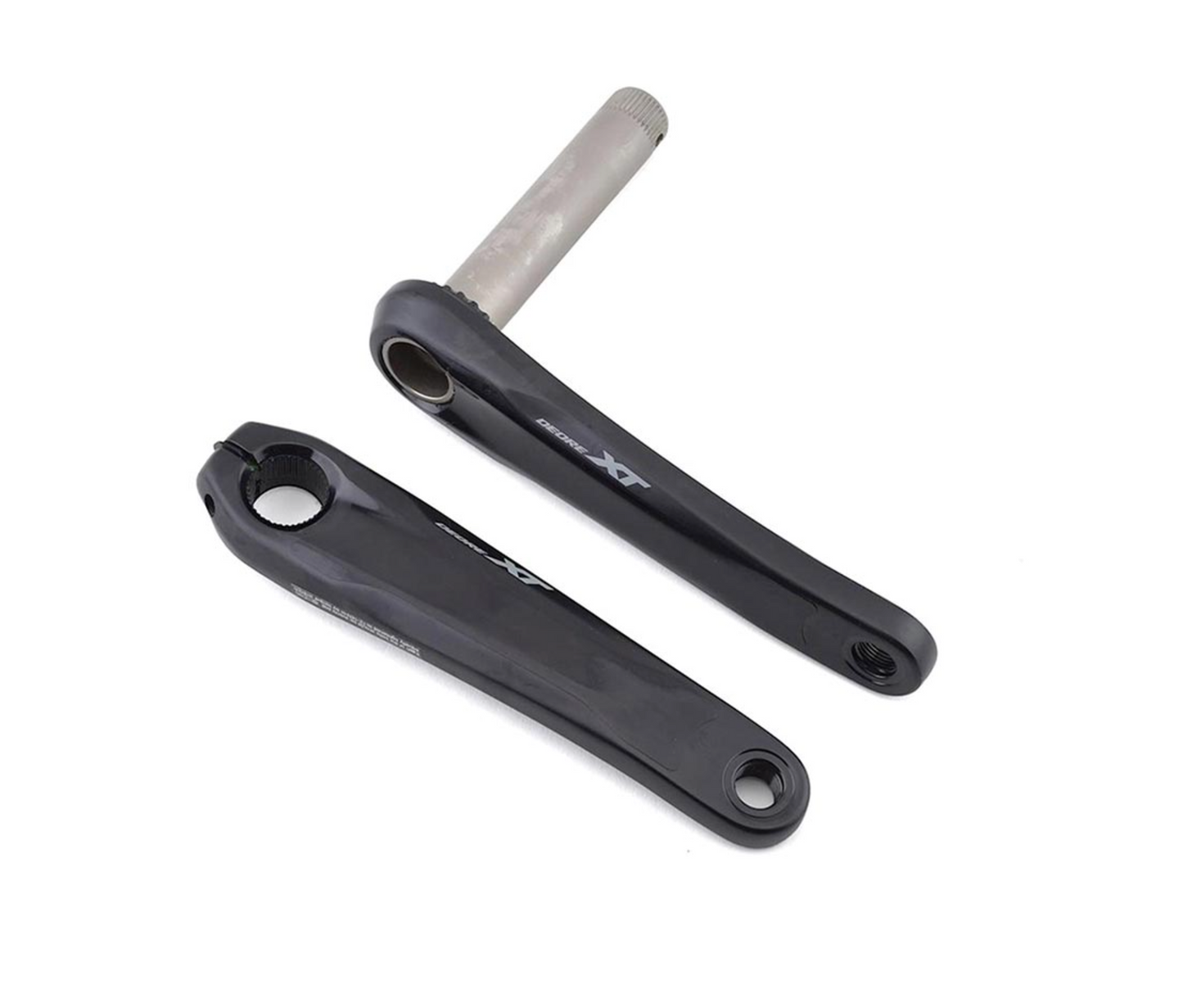 Shimano, XT FC-M8100, Crankset, Speed: 12, Spindle: 24mm, BCD: Direct Mount Shimano, No Chainring, Hollowtech II, 170mm, Black, MTB/Boost, IFCM81001CXXT