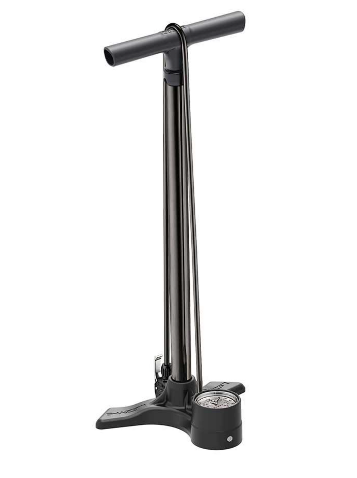 Lezyne, Macro Floor Drive 2.5", Floor Pump, Dual Valve Head, 220psi, Black