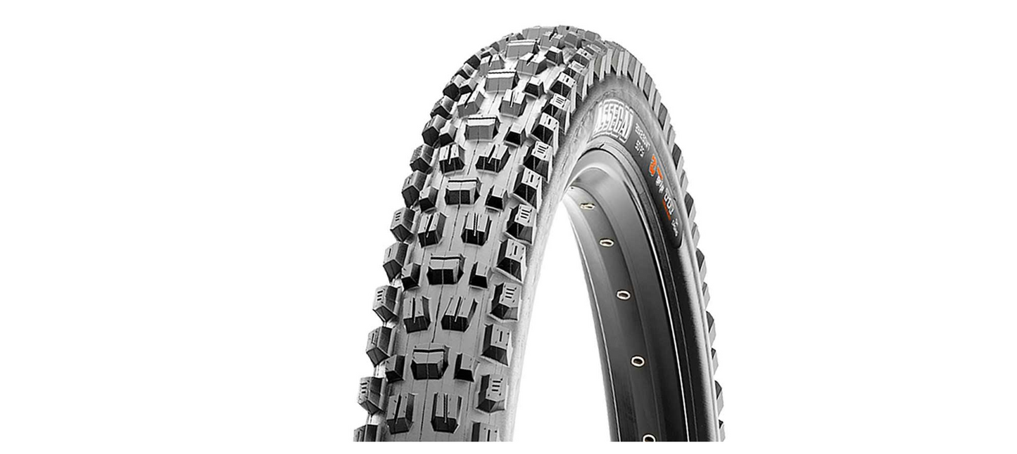 Maxxis, Assegai, Tire, 27.5''x2.50, Folding, Tubeless Ready, 3C Maxx Grip, 2-ply, Wide Trail, 60TPI, Black
