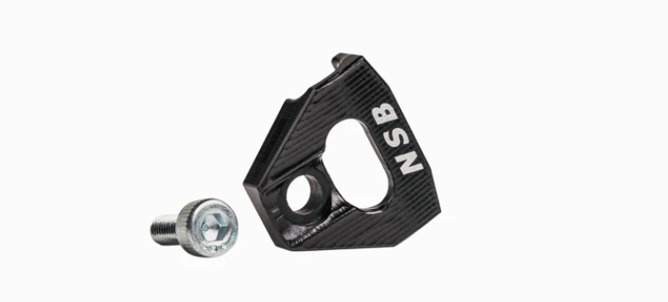 North Shore Billet Fork Cable Guide Black