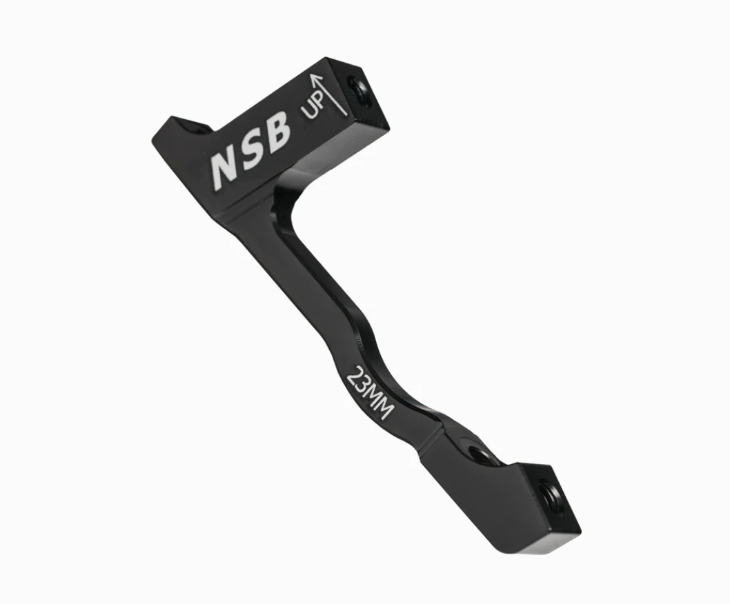 North Shore Billet Post Mount Brake Adaptor Black