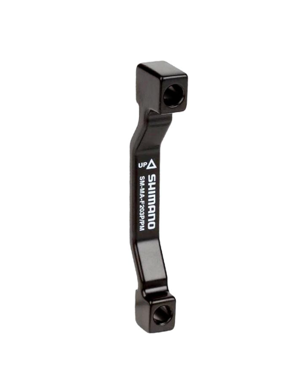 Shimano, SM-MA-F180P/P2, Disc brake adapter for Post Mount caliper, Front, Post Mount fork, 180mm rotor