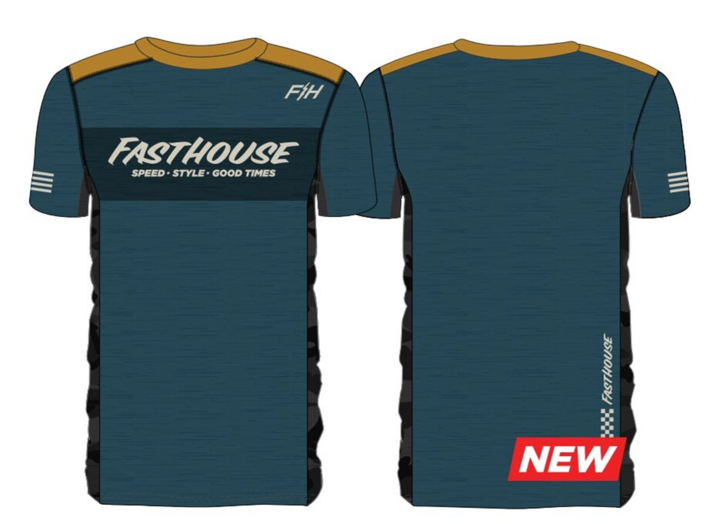 Fasthouse Classic Acadia Short Sleeve Jersey