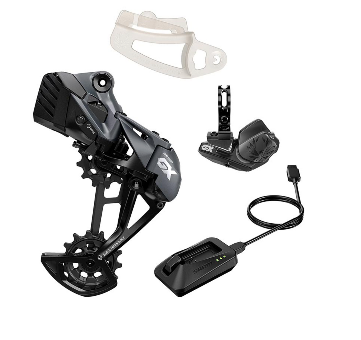 SRAM, GX1 Eagle AXS Upgrade Kit, Rear Derailleur, Battery, Controller, Charger, Gap Tool, Kit