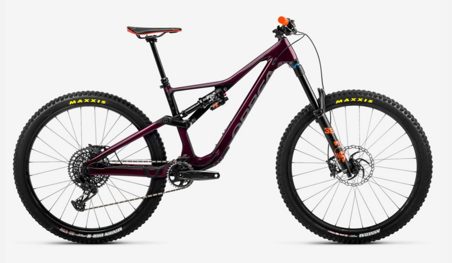 Orbea Rallon M10 Metallic Mulberry (Gloss) -Black (Matt) Large