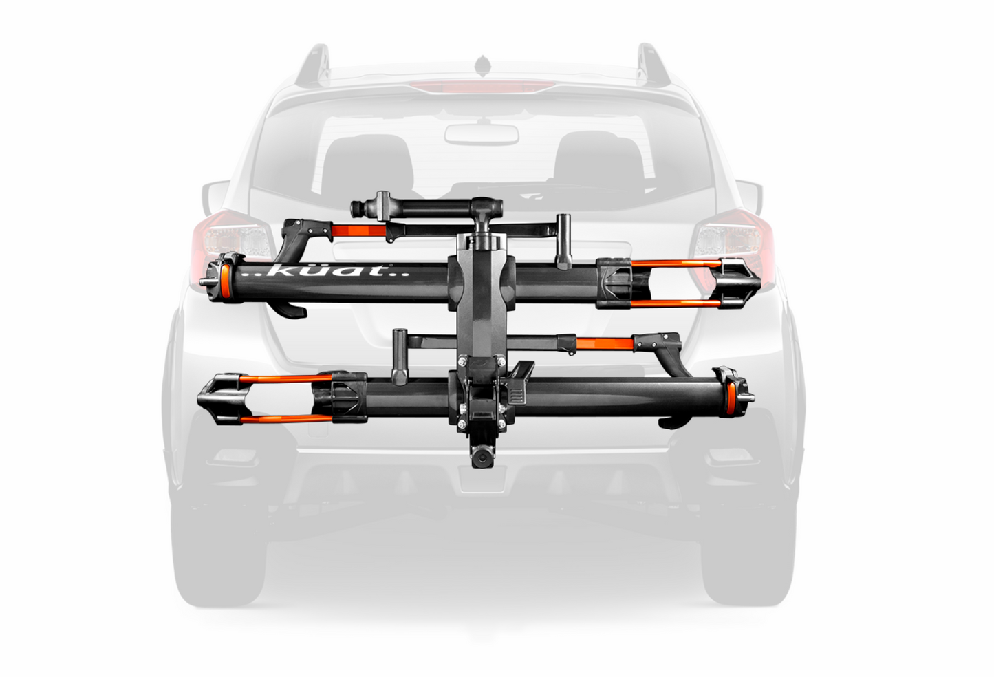 Kuat, NV 2.0, Hitch Mounted bike rack, 2 bikes, 2", Gun Metal Grey