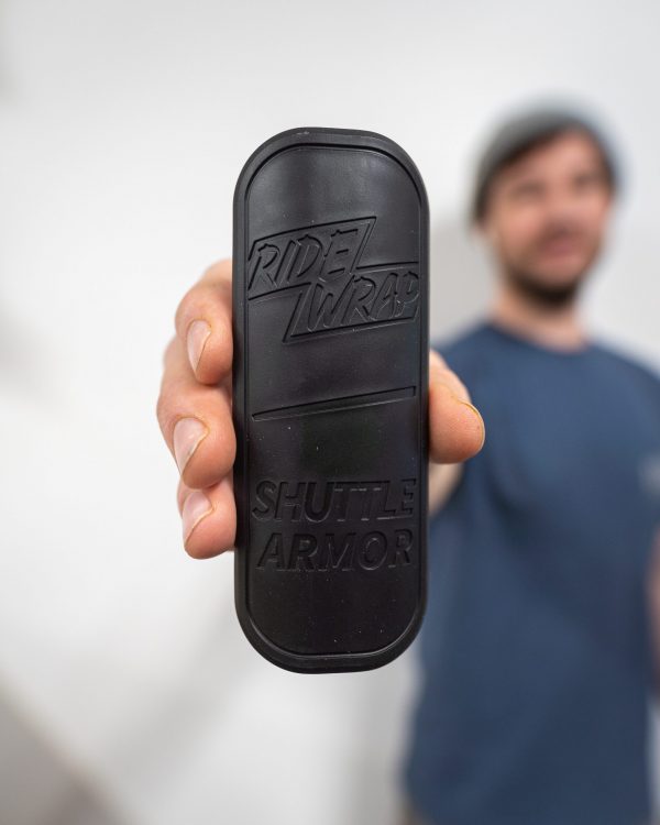 Ridewrap Shuttle Armour Downtube Protector, Black