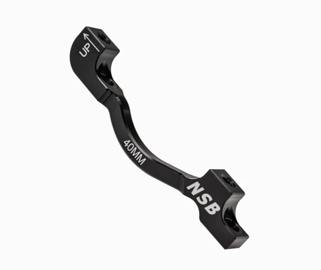 North Shore Billet Post Mount Brake Adaptor Black