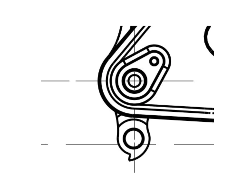 Deviate Derailleur Hanger