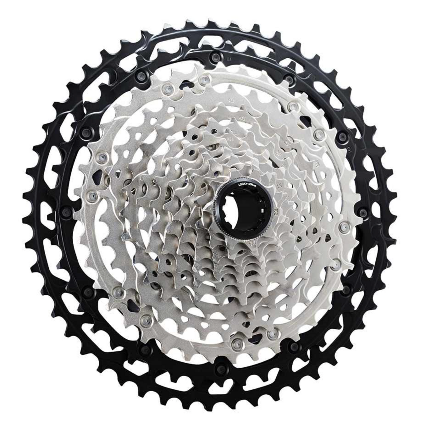 CASSETTE SPROCKET, CS-M8100-12,DEORE XT, 10-51T, 12-SPEED(HYPERGLIDE+), 10-12-14-16-18-2 1-24-28-33-39-45-51T