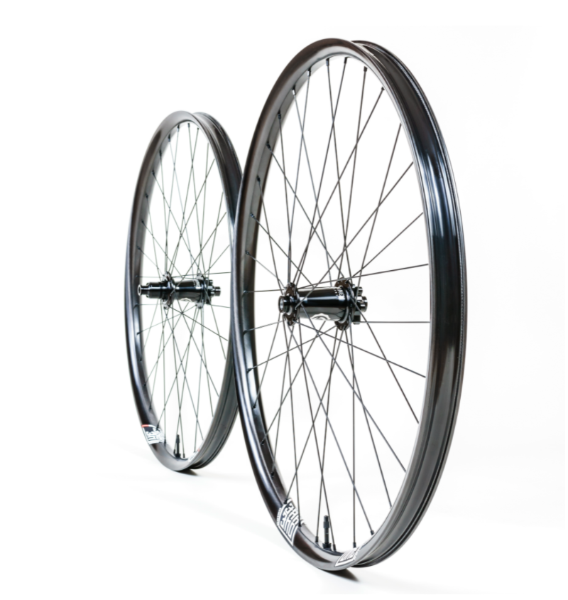 We Are One Composite Revolution Wheelset - Onyx (Strife 29, Strife 29, Onyx Vesper, Black, Boost 110 x 15, Boost 148 x 12, Sram XD, 6 bolt, Black Sapim Race, Black)