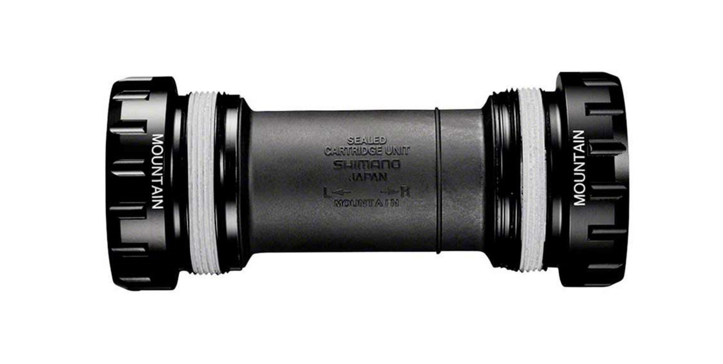 Shimano, XT BB-MT800, Hollowtech II, BB Shell: 68/73mm, Steel Black, IBBMT800B