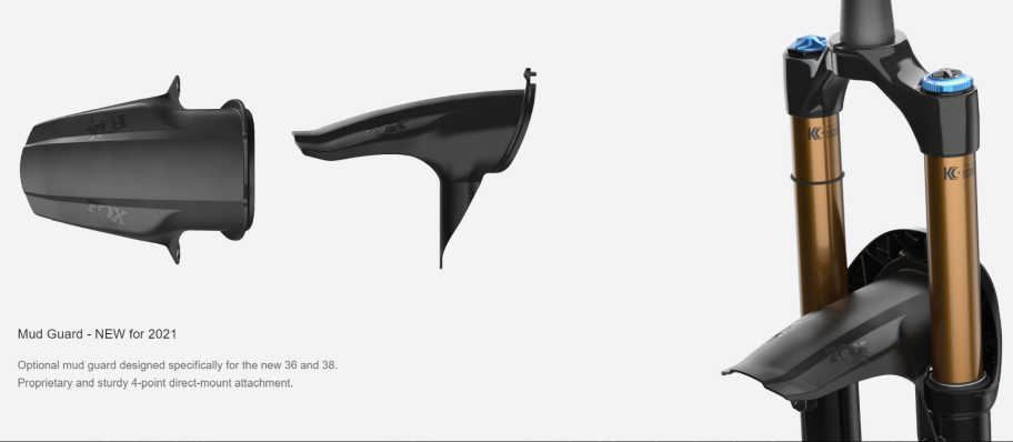 Fox Float 36 / 38 Fender Black ( 2021 + )