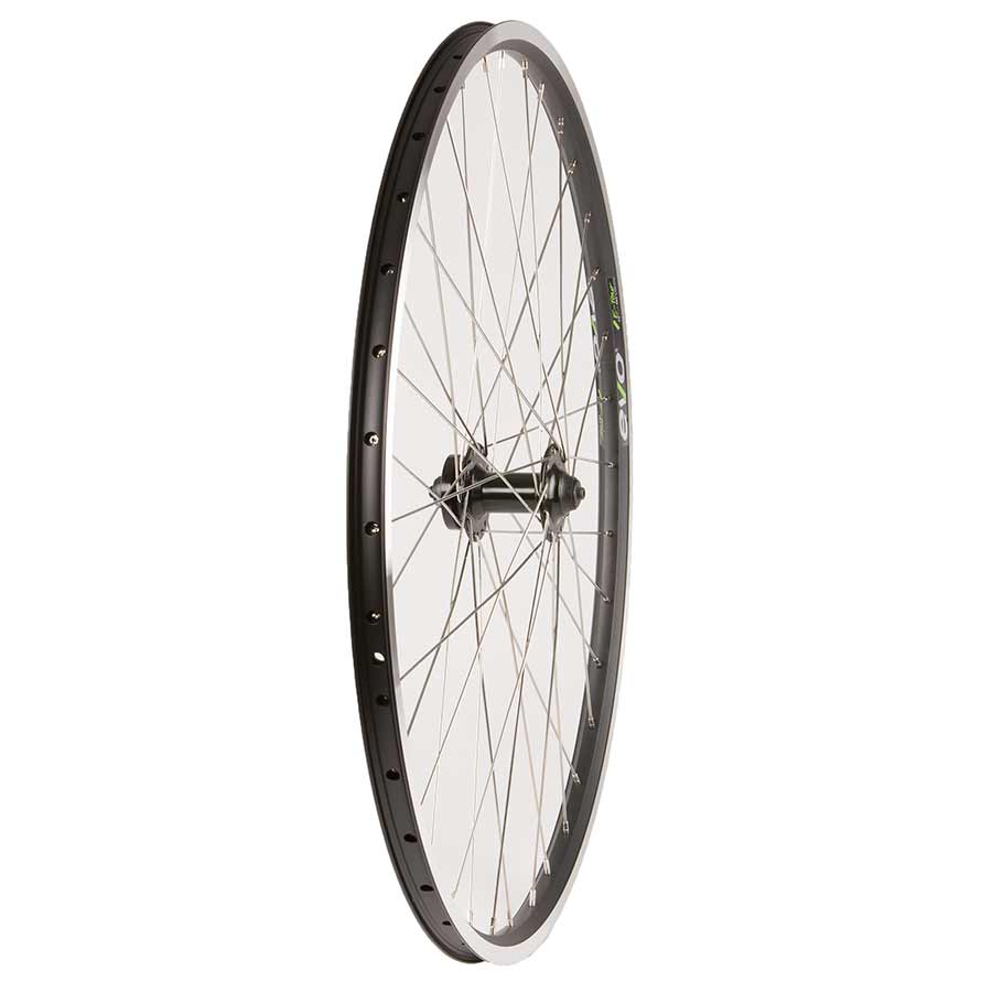 DC-20, Wheel, Front, 700C / 622, Holes: 36, QR, 100mm, Rim and Disc IS 6-bolt