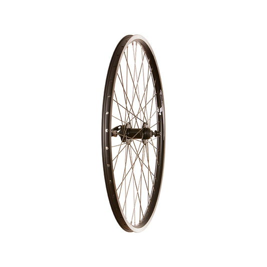 Wheel Shop, Evo Tour 19 Black, Wheel, Front, 26'' / 559, Holes: 36, QR, 100mm, Rim and Disc IS 6-bolt