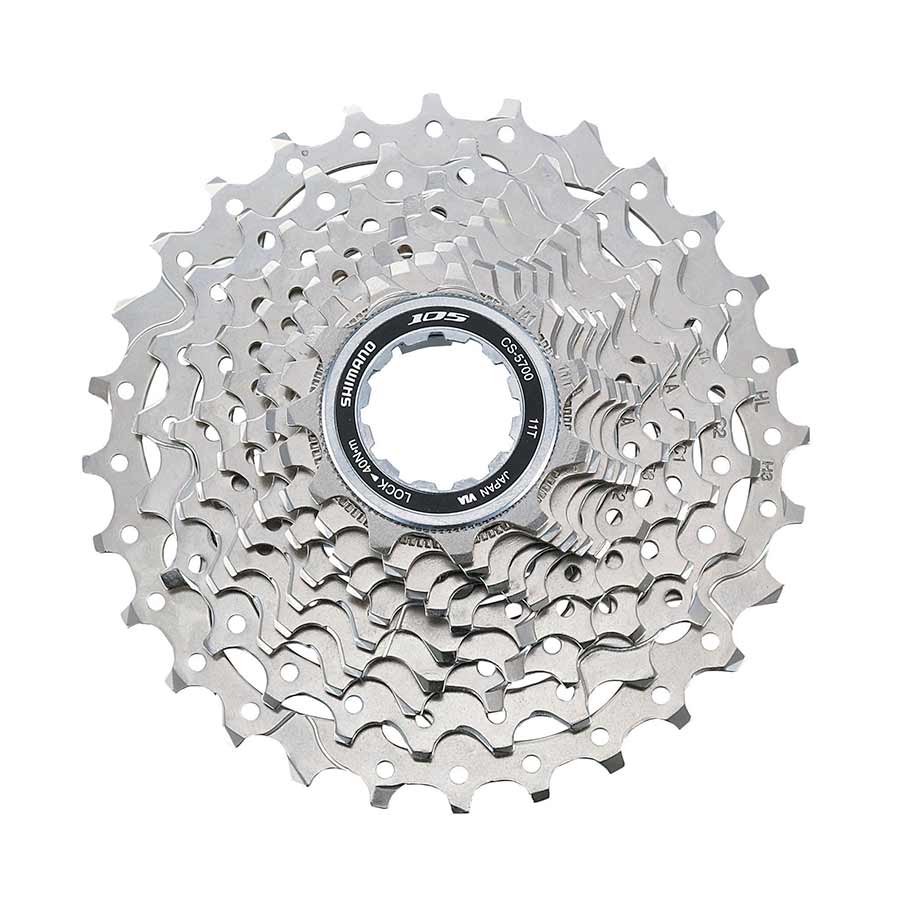 Shimano, 105 CS-5700, 10sp. cassette, 11-28T, 11-12-13-14-15-17-19-21-24-28