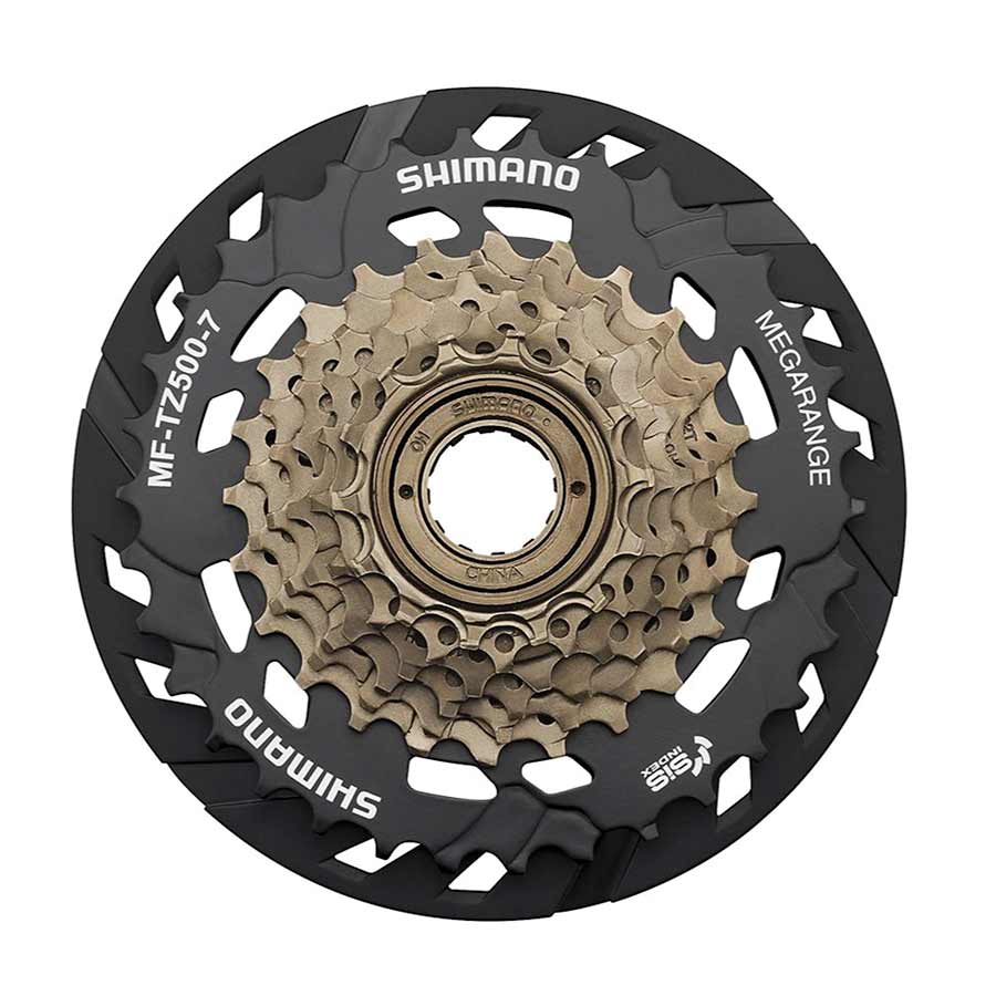 Shimano, MF-TZ500 CP, Freewheel, 7, 14-34T, all 7/8/9-speed chains