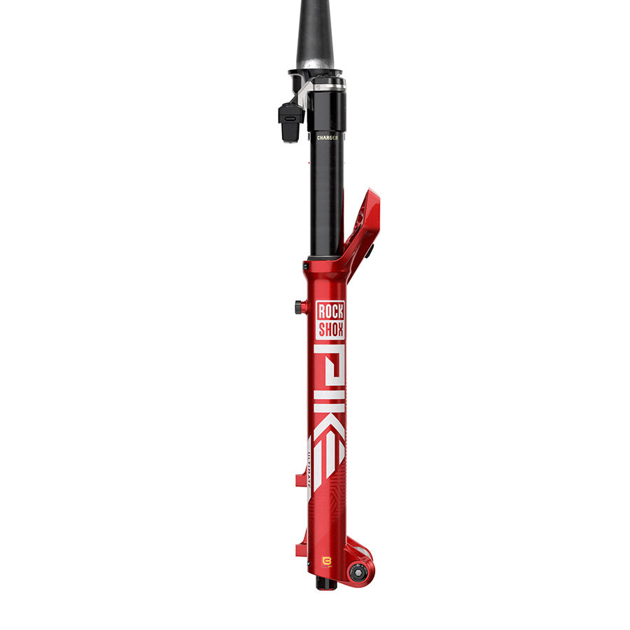 RockShox, Pike Ult Flight Attendant A3, Suspension Fork, 29'', DebonAir+ W/ButterCups, 140mm, 1-1/8''-1.5'', 15x110mm TA, Rake: 44mm, Red, Remote: Sold Separately