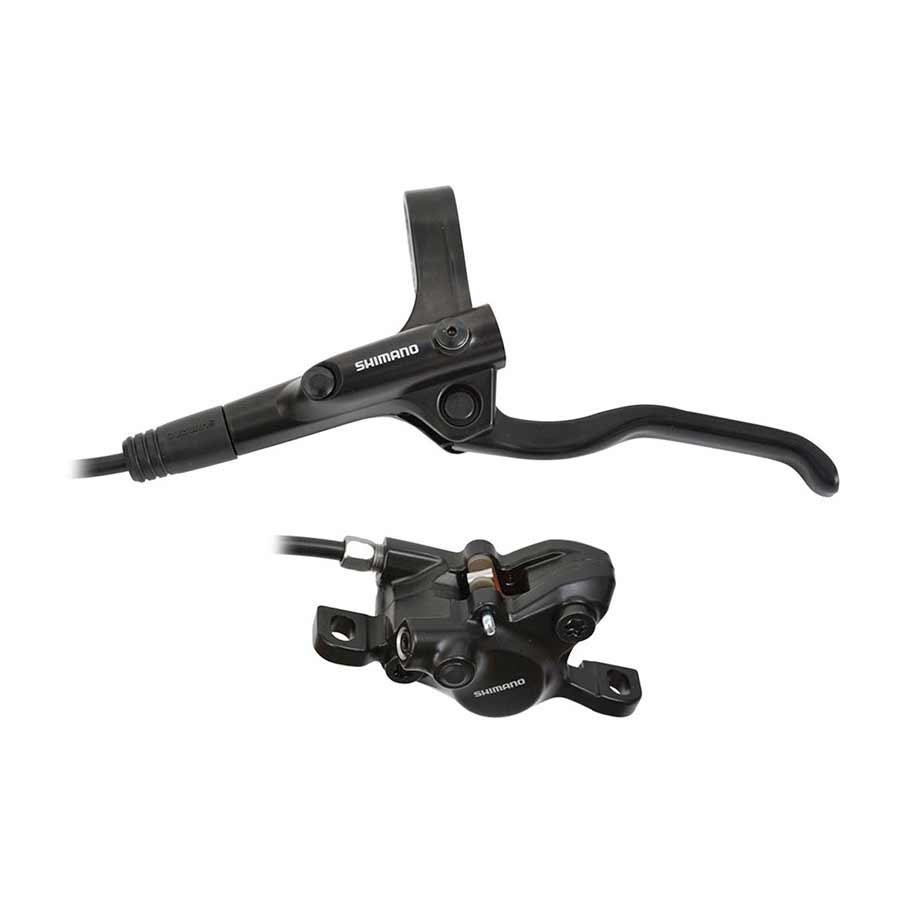 BL/BR-MT200, MTB Hydraulic Disc Brake, Front, Post mount, Black, Set