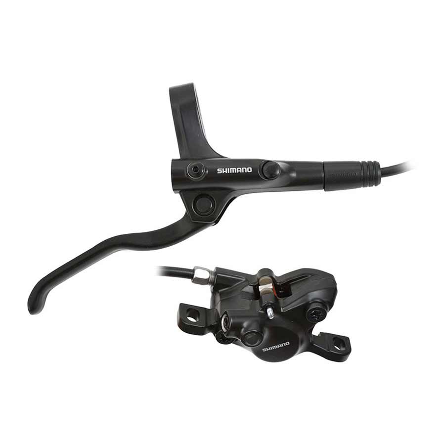 BL/BR-MT200, MTB Hydraulic Disc Brake, Rear, Post mount, Black, Set