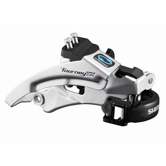 FD-TX800-TS3, Front derailleur, 7-8 speeds, Top swing, Dual pull, Multi clamp, Triple, 63-66°