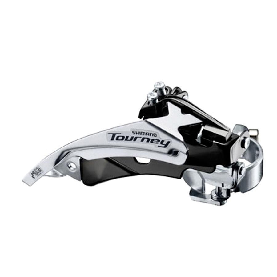 FD-TY600, Front Derailleur, 3x6/7/8, Swing: Top, Cable Pull: Dual, Low 31.8/34.9mm, 42T Max