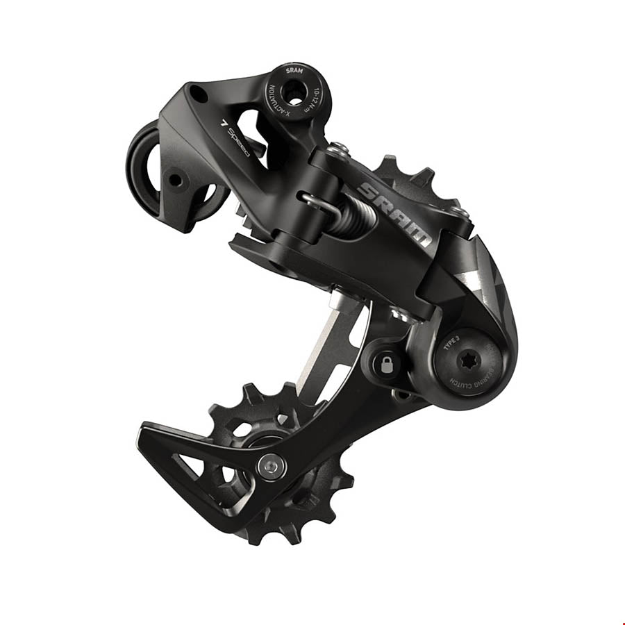 SRAM, X01 DH, Rear Derailleur, Speed: 7, Cage: Medium, Black