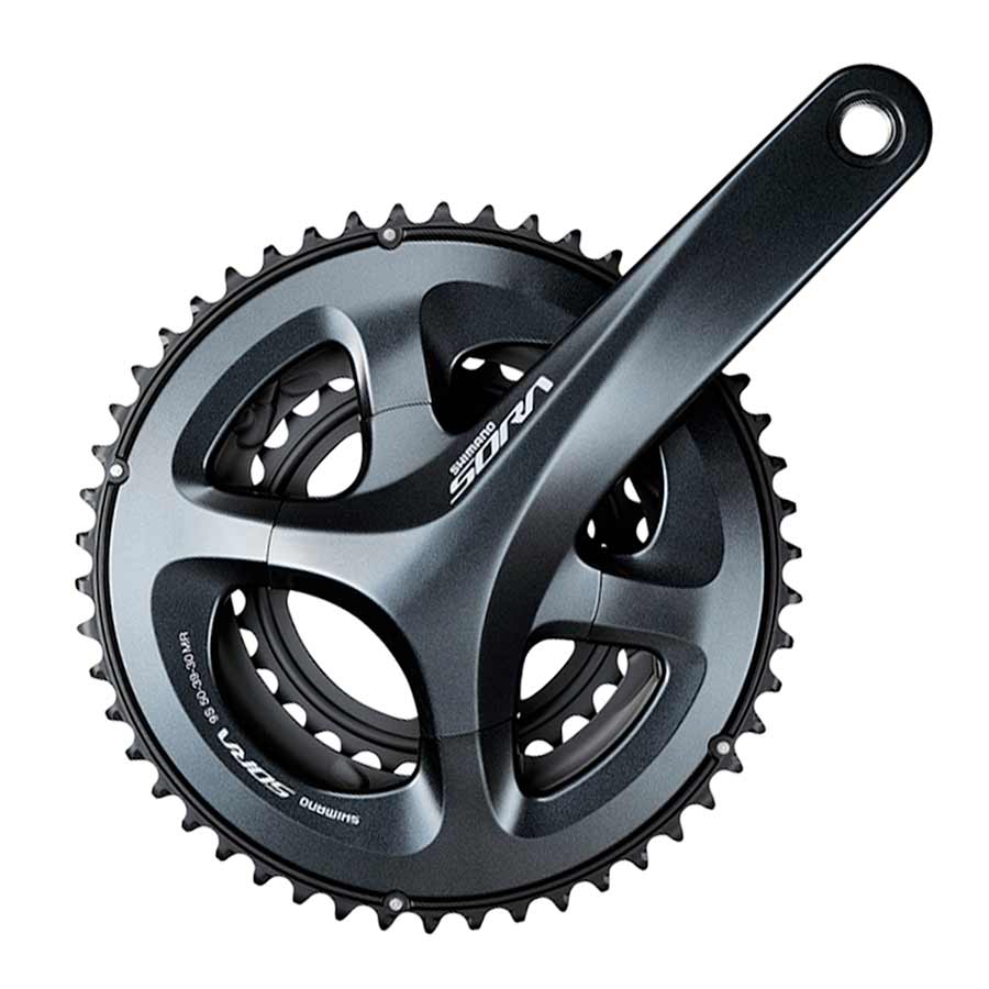 FC-R3030, Crankset, 9 sp., 170mm, 30/39/50T, BCD:110, H2, 47.5mm, Black