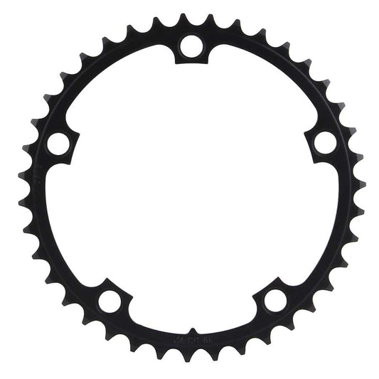 SRAM, 39T, 10 sp, BCD 130mm, 5-Bolt, Inner Chainring, For 39/48 ou 39/53, Aluminum, Black, 11.6215.197.010