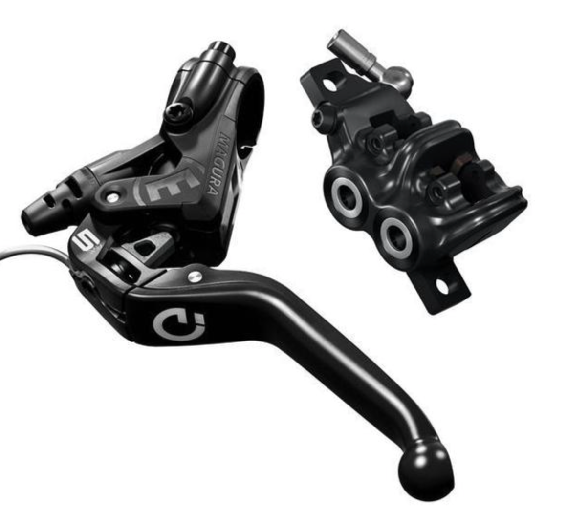 Magura MT5e HIGO-closer Disc Brake, Black, /each (fits Front or Rear, Flip-Flop)