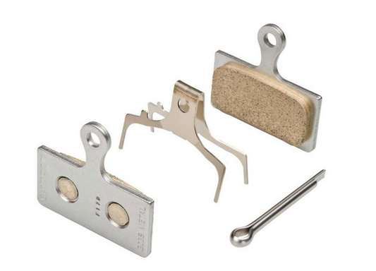 Shimano, G-Type, Disc Brake Pads, Shape: Shimano G-Type/F-Type/J-Type, Metallic, Pair, IBPG04SMXA