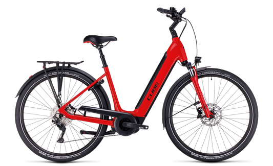 Cube Supreme Sport Hybrid Pro 500 Red n Black 54cm ( 2024 )