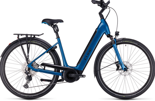 Cube Supreme Sport Hybrid EXC 625 blue'n'black 50cm Easy Entry Small ( 2024 )